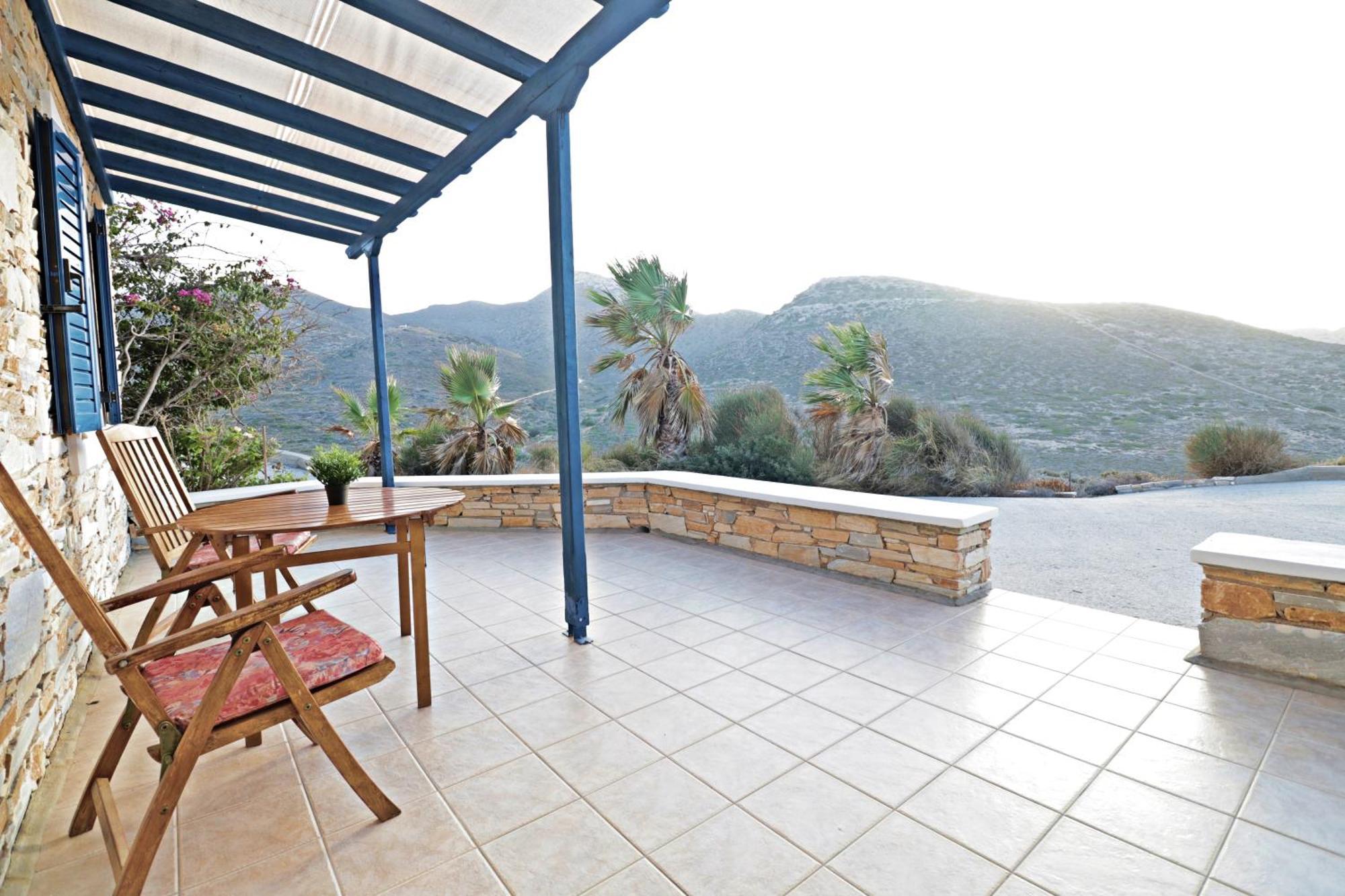 Unique Off Grid Seafront Villa Chora  Exterior foto