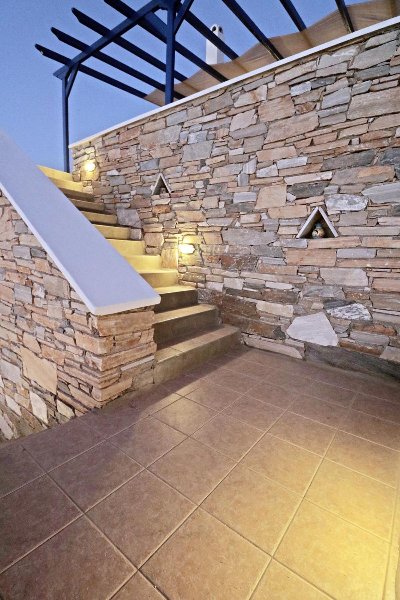 Unique Off Grid Seafront Villa Chora  Exterior foto
